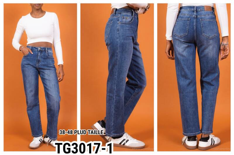 Spodnie damskie jeansy Roz XS-XL, 1 Kolor Paczka 10 szt